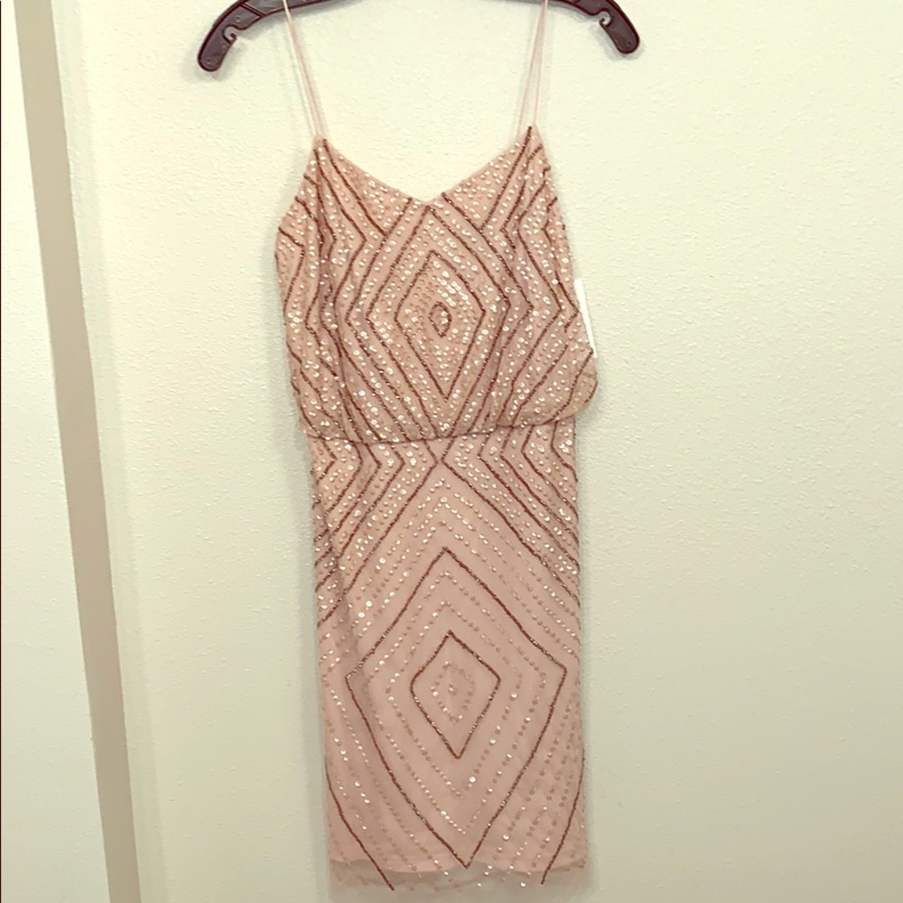 Aidan Mattox sequined dress